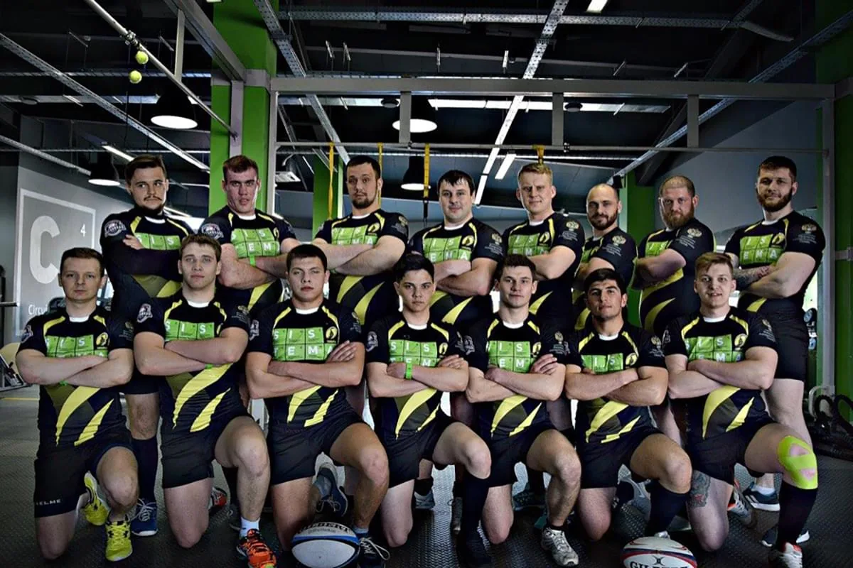 Регбийная команда в форме N1Sport
